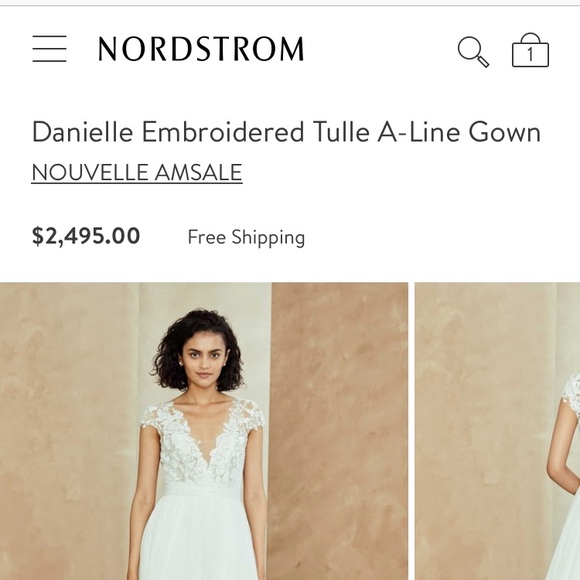 Beautiful wedding dress